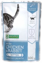 Natures Protection Alutasakos Kitten Chicken&rabbit 100g